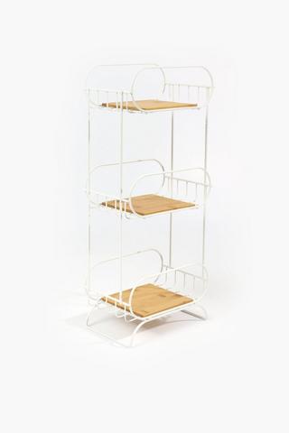 Bamboo 3 Tier Utility Holder