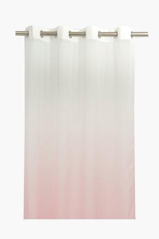 Ombre Sheer Eyelet Curtain, 140x225cm