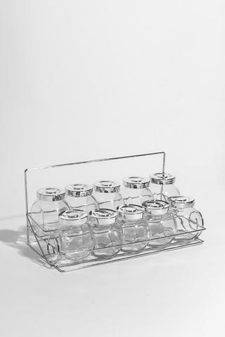 11 Piece Spice Rack Set