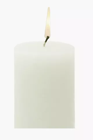 Magnolia Pillar Candle, 7,5x14cm