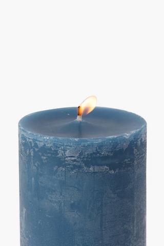 Ocean Pillar Candle, 14x7,5cm