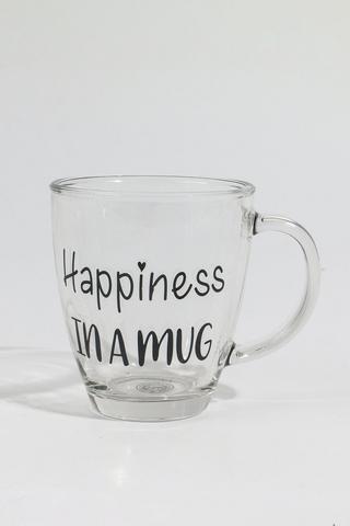 Script Glass Mug