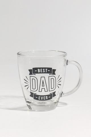 Fathers Day Glass Mug