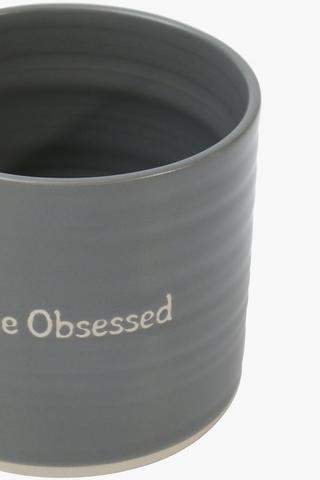 Script Stoneware Mug