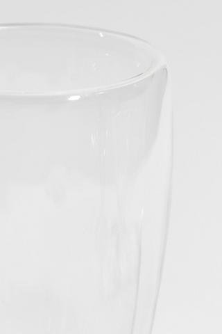 Double Wall Glass Mug, Tall
