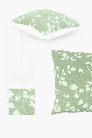 Printed Osprey Floral Scatter Cushion, 60x60cm