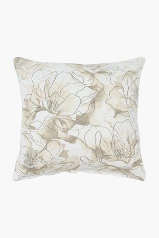 Printed Bishop Floral Scatter Cushion, 45x45cm