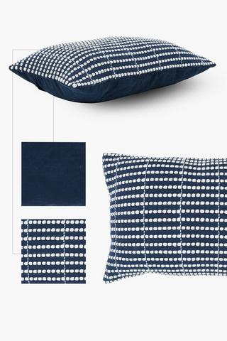 Textured Flurry Scatter Cushion, 40x60cm