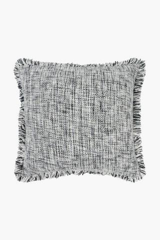 Textured Mingle Fray Scatter Cushion, 60x60cm