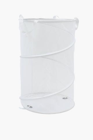 Spiral Mesh Laundry Basket, L27XW36XH60