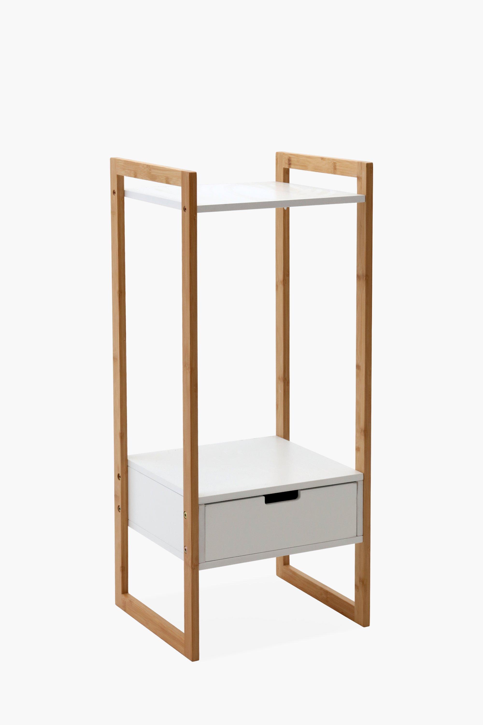 Bamboo Shelf With Drawer