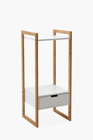 Bamboo Shelf With Drawer
