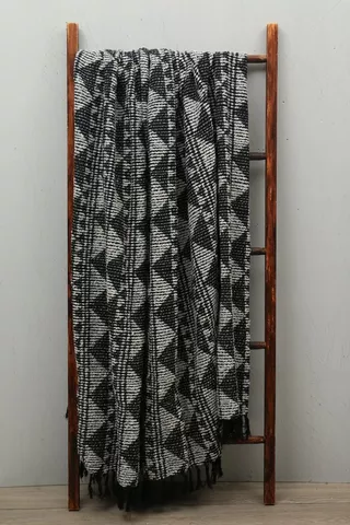 Aztec Rustic Cotton Throw, 200x240cm