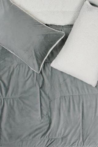 Soft Touch Micromink Sherpa Comforter Set