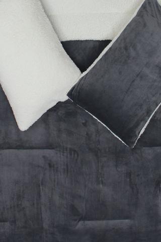 Soft Touch Micromink Sherpa Comforter Set