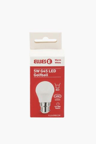 Ellies 5w G45 Led, B22