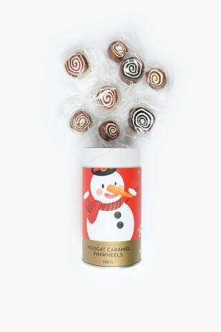 Forest Fairies Festive Caramel Pinwheel Nougat, 120g