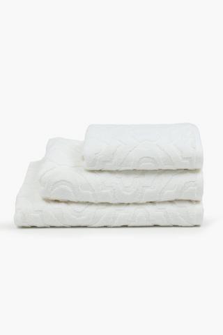 Cotton Jacquard Baroque Bath Sheet