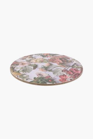 2 Pack Floral Cork Placemats
