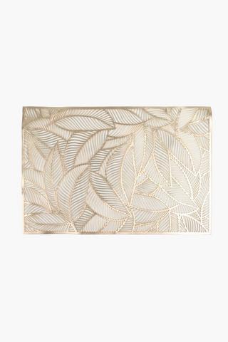Metallic Pu Placemat