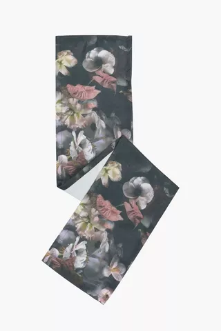 Magpie Floral Table Runner
