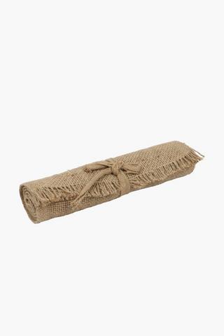 Jute Fringe Table Runner