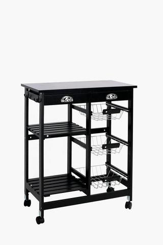 Kitchen Island With Racks