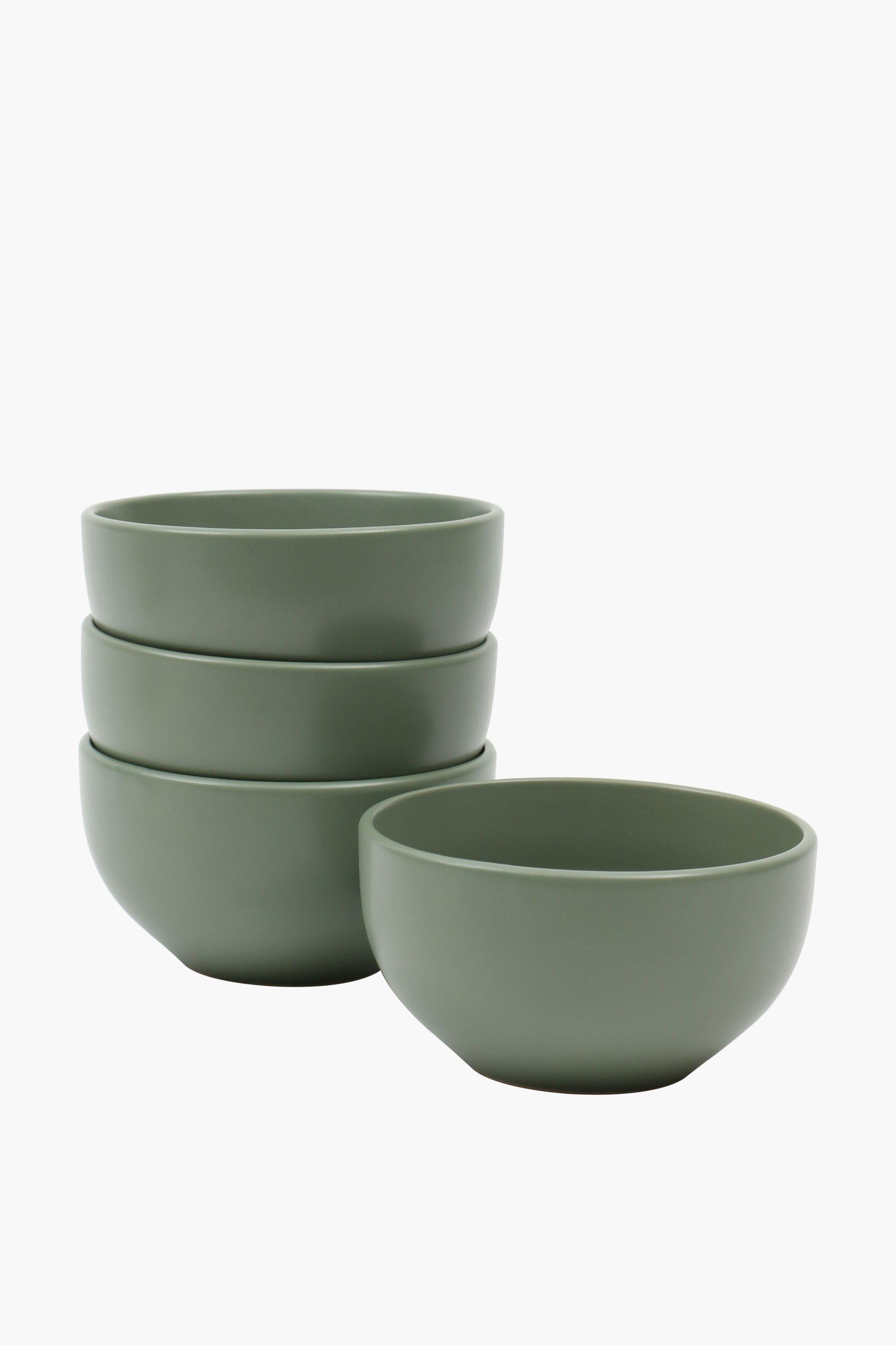 Metro 4 Pack Stoneware Bowls