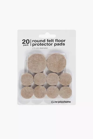 20 Pack Felt Protector Pads