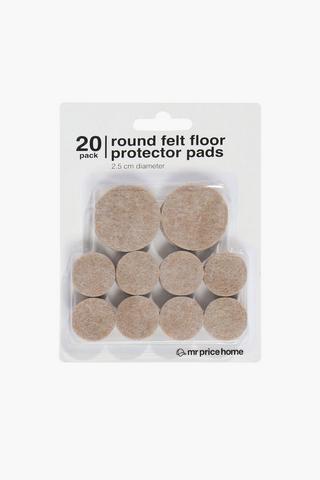 20 Pack Felt Protector Pads