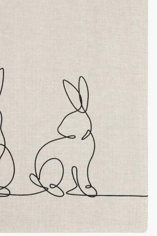 Bunny Cotton Placemat