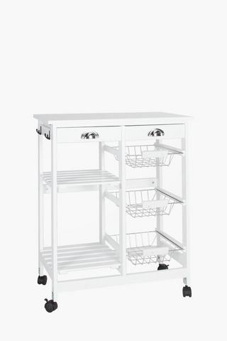 Kitchen Island With Racks