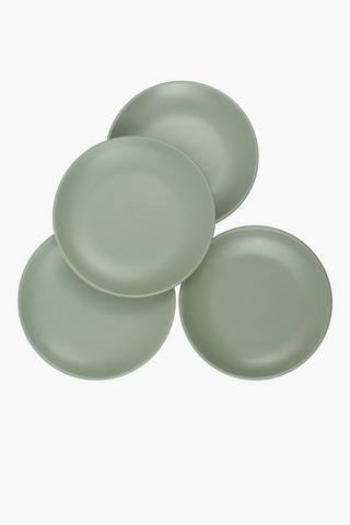 Metro 4 Pack Stoneware Side Plates