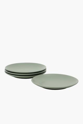 Metro 4 Pack Stoneware Side Plates