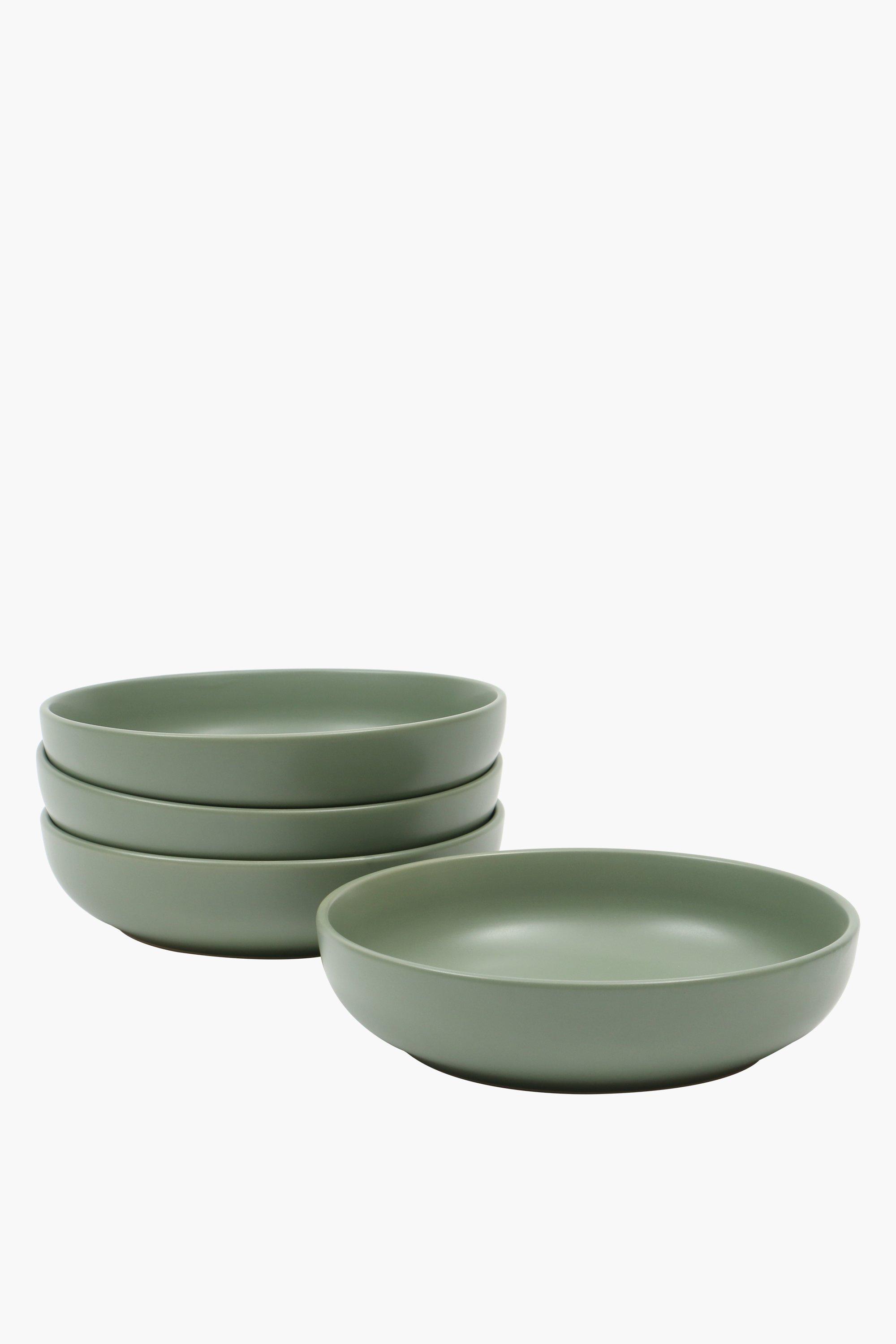 Metro 4 Pack Stoneware Soup Bowls