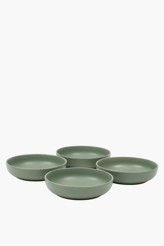 Metro 4 Pack Stoneware Soup Bowls