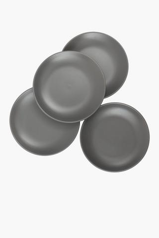 Metro 4 Pack Stoneware Side Plates