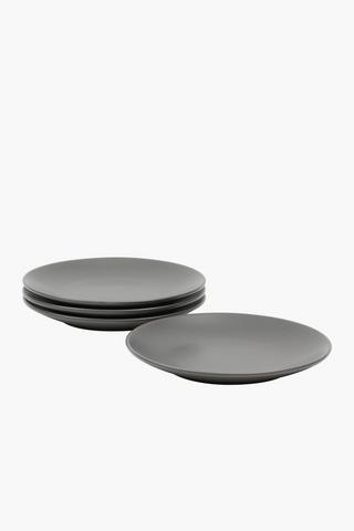 Metro 4 Pack Stoneware Side Plates