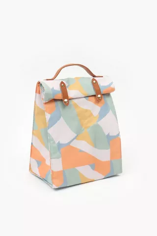 Abstract Soft Cooler Bag