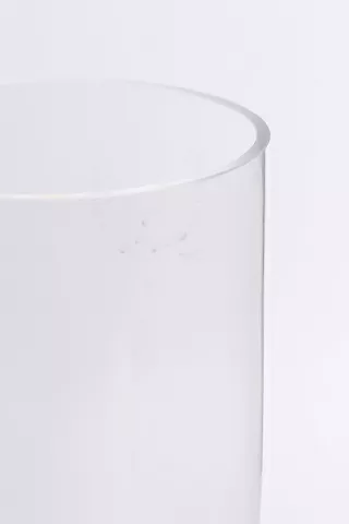 Glass Cylinder Vase, 15x40cm