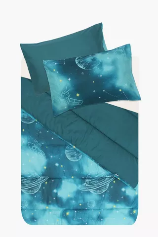 Soft Touch Deep Space Reversible Comforter Set