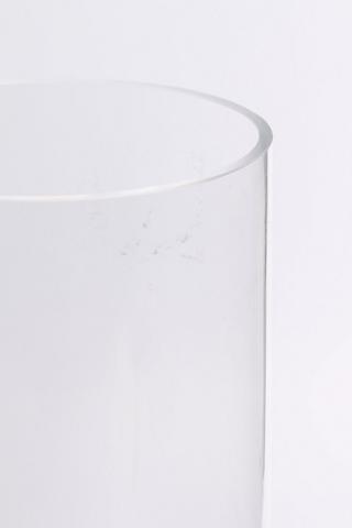 Glass Cylinder Vase, 12x40cm