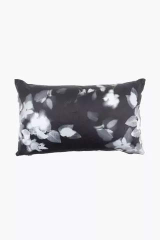 Printed Velvet Lapwing Scatter Cushion, 30x50cm