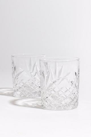 4 Paris Glass Tumblers