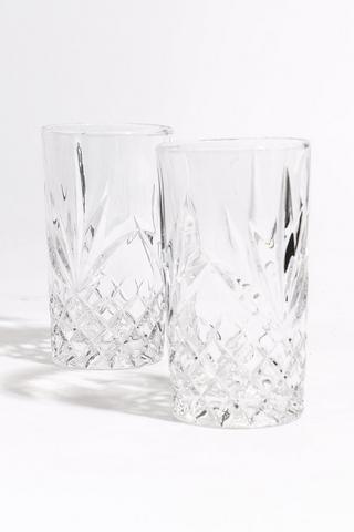 4 Paris Hi Ball Glasses