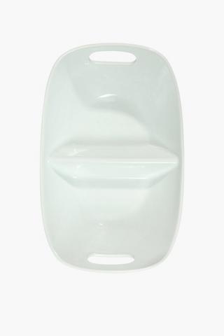 Porcelain Oval Serving Platter, Large