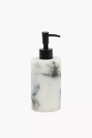 Frosted Glass Soap Dispenser