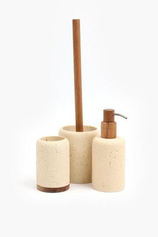 Acacia Wood Soap Dispenser