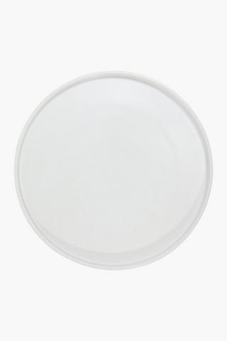 Ribbed Stoneware Cake Stand