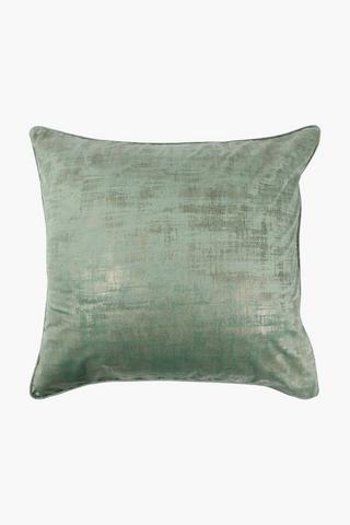 Premium Velvet Fleck Feather Scatter Cushion, 60x60cm